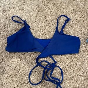 SHEIN Royal Blue Bikini Top